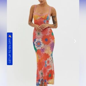 Floral maxi dress